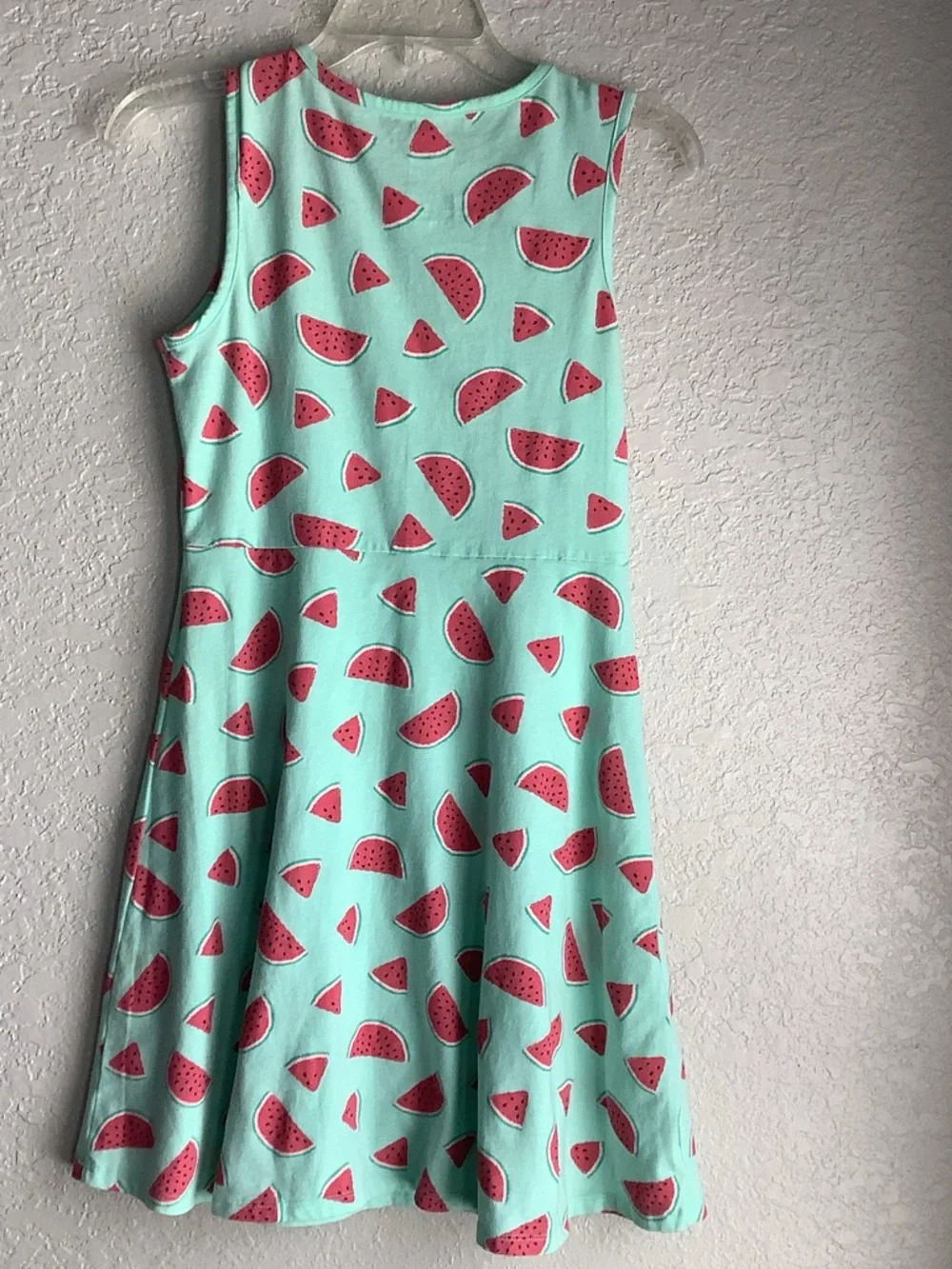 wonder nation Mint Green Watermelon Slice Sleeveless Dress - Picture 4 of 4